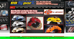 Desktop Screenshot of bbsport.com